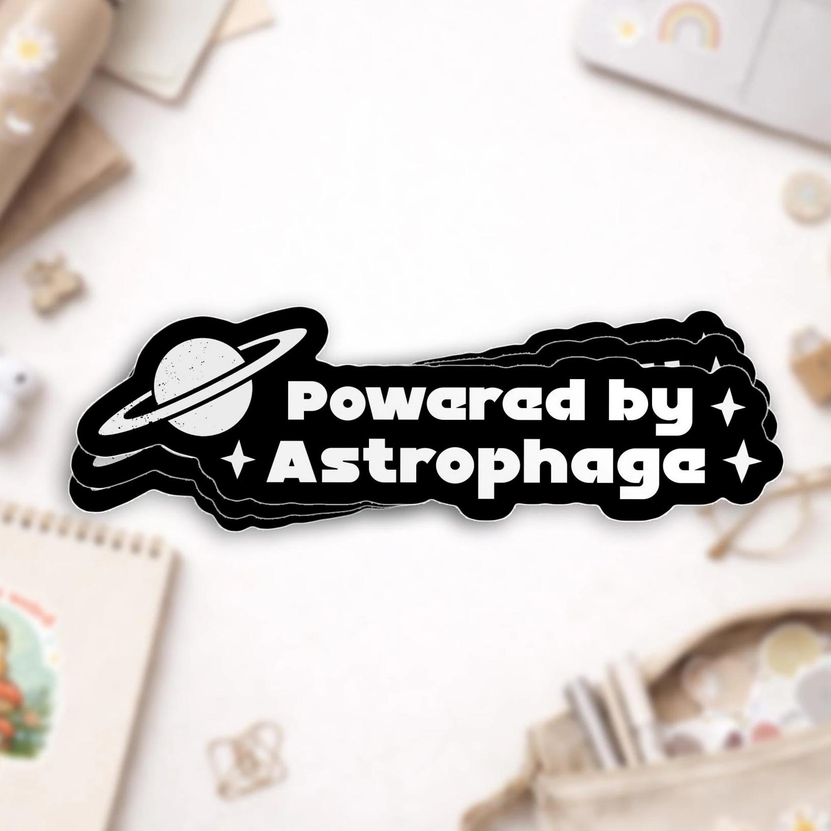 Powered By Astrophage Stars Teacher Stickers