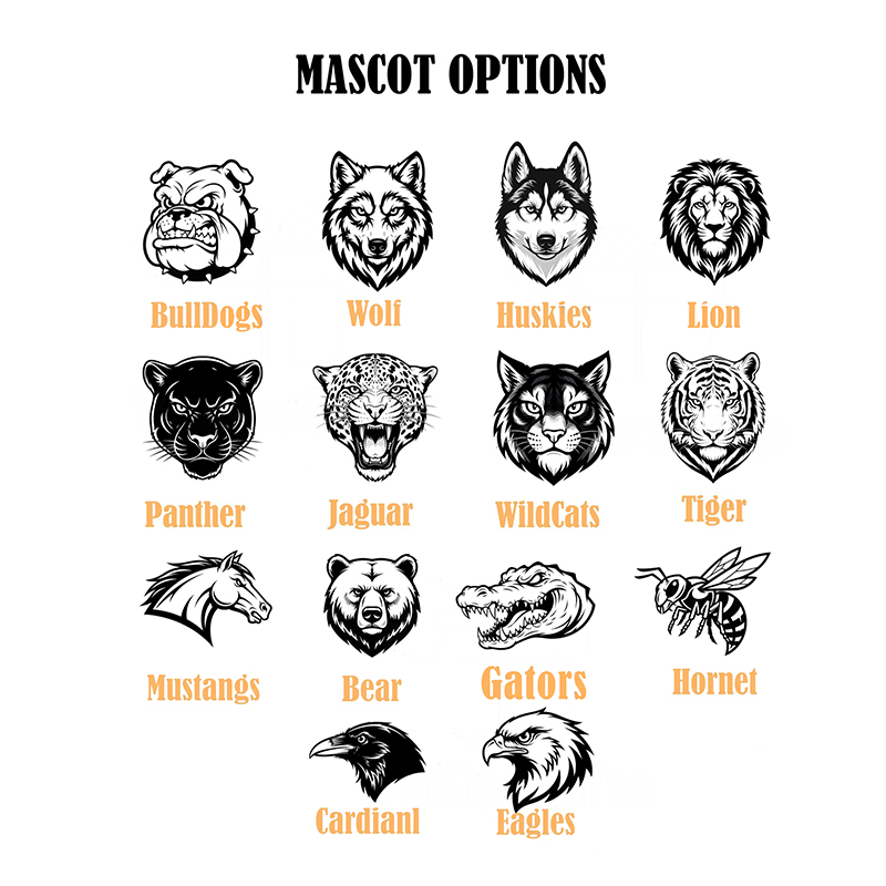 Personalized Mascot And School Name Spirit Teacher T-Shirt