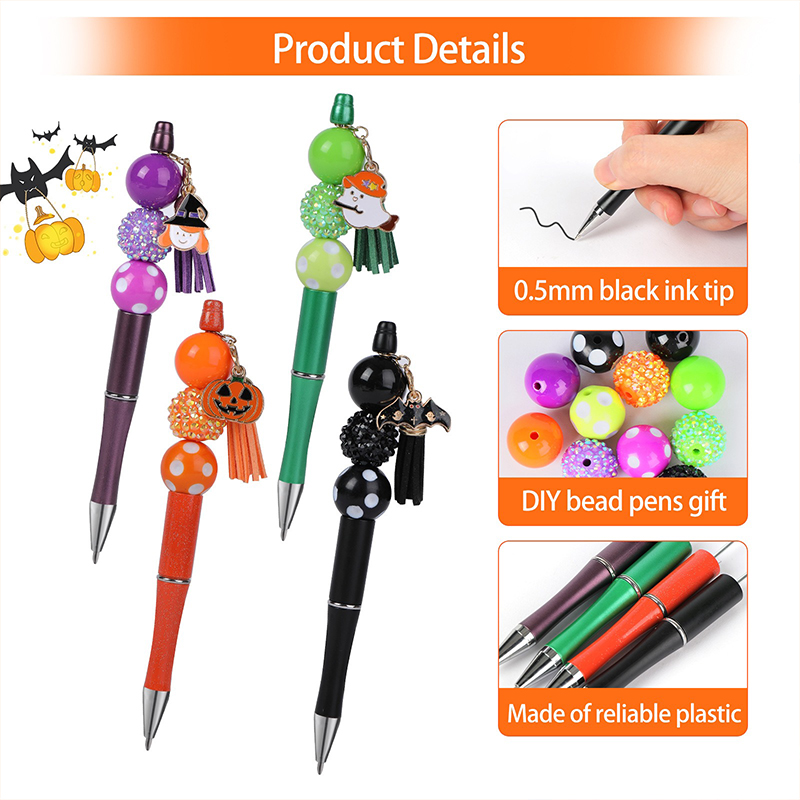 Halloween Rhinestone Beads Teacher Pens
