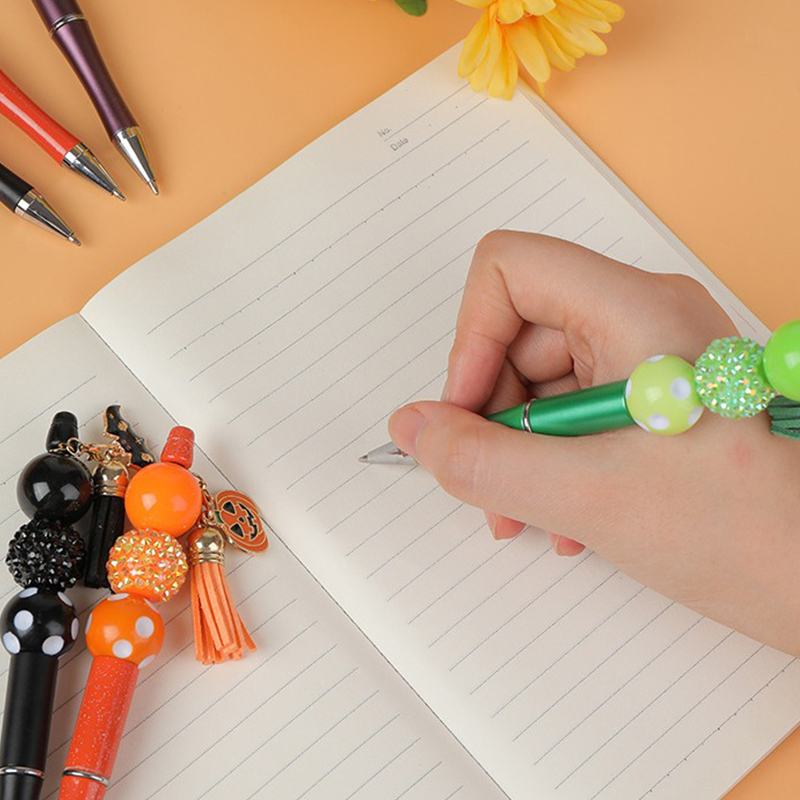 Halloween Rhinestone Beads Teacher Pens