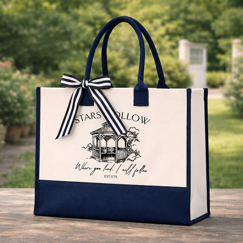 Stars Hollow Teacher Cotton Tote Bag