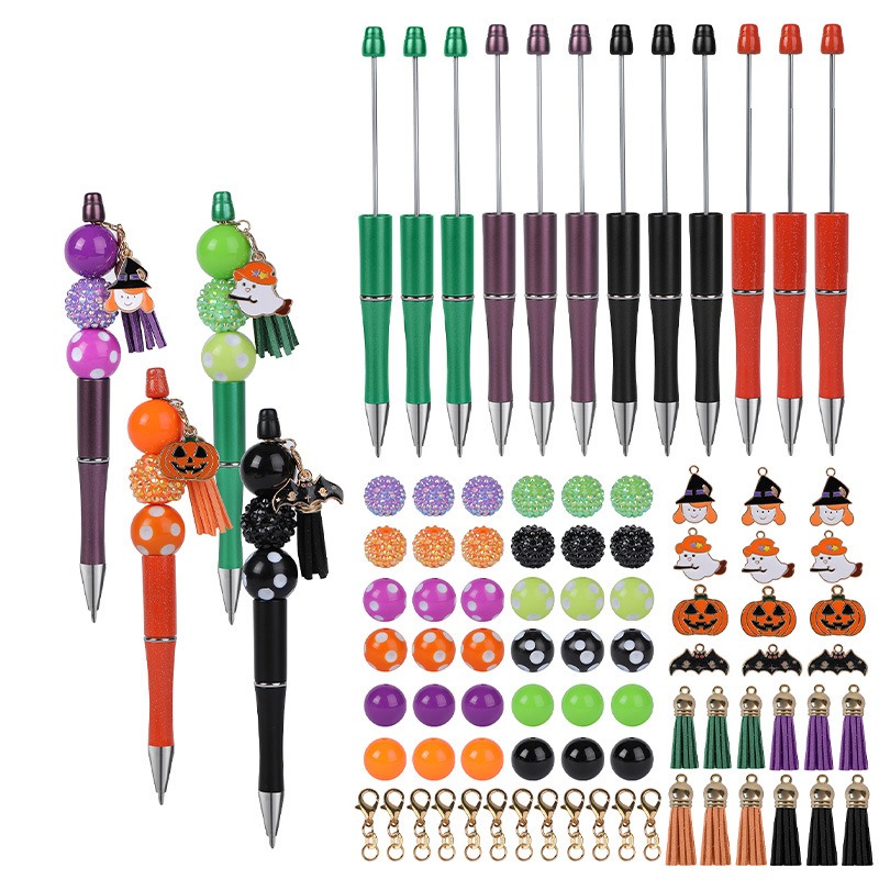 Halloween Rhinestone Beads Teacher Pens