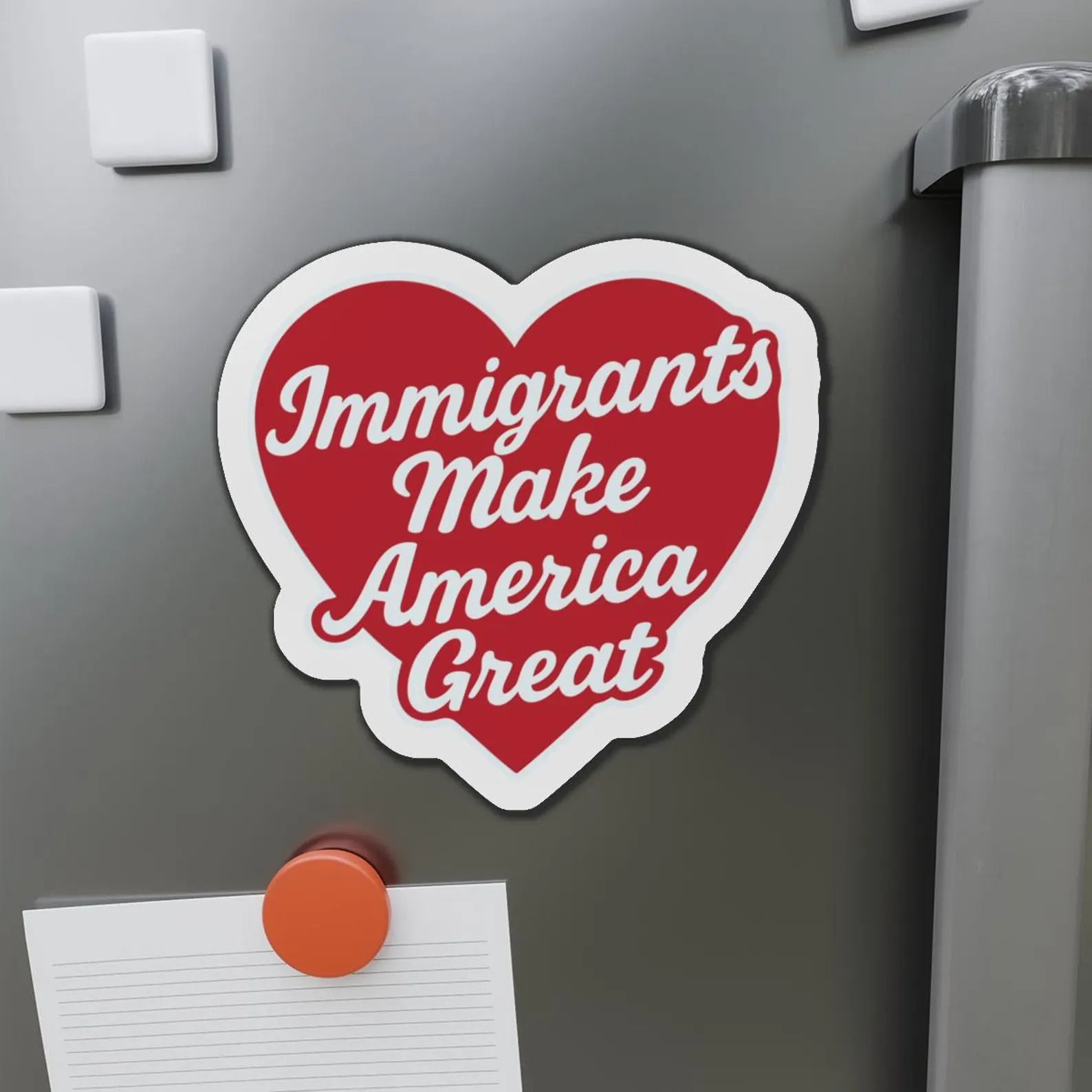 Immigrants Make America Great Teacher Stickers