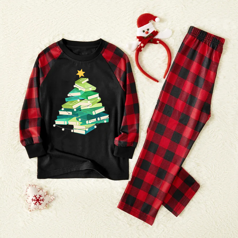 Christmas Book Teacher Pajamas