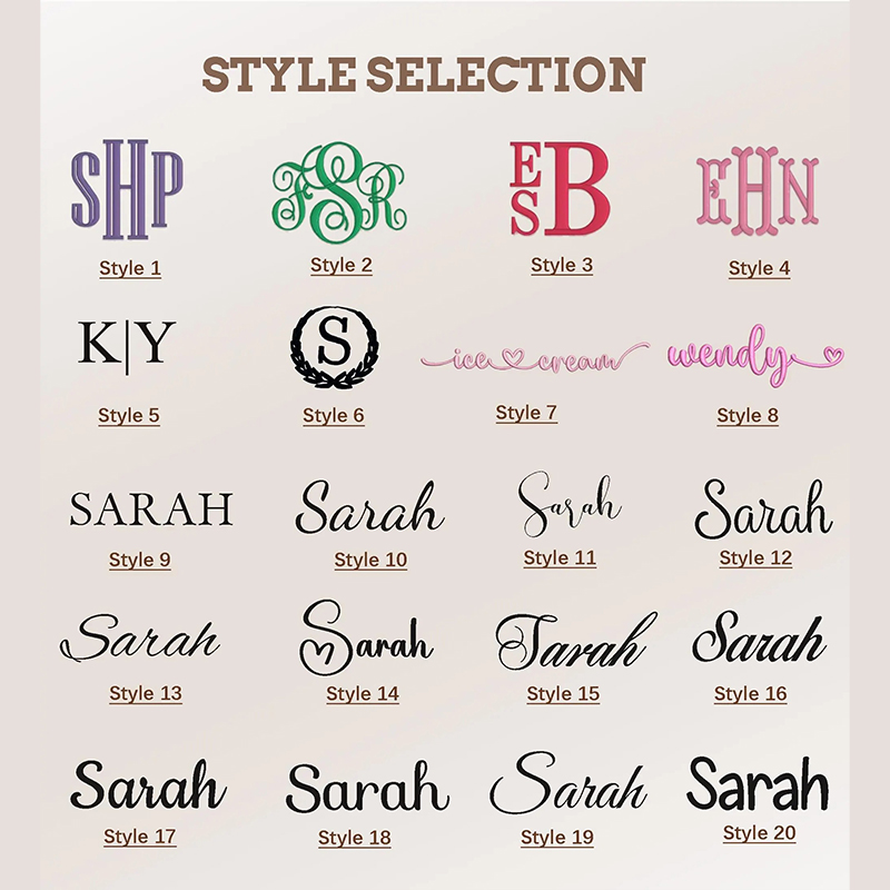 Personalized Name Embroidered Seersucker Makeup Bag