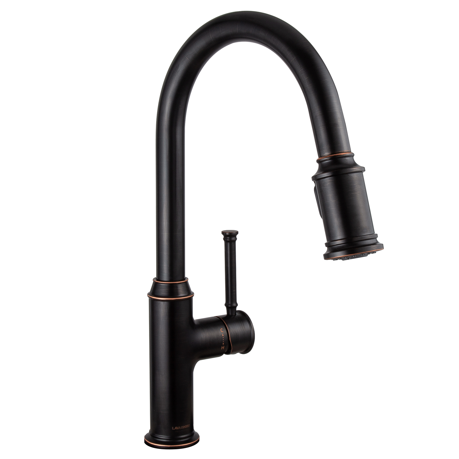 Kitchen Faucet with Pull Down Sprayer KF421 - Lava Odoro-LAVA ODORO