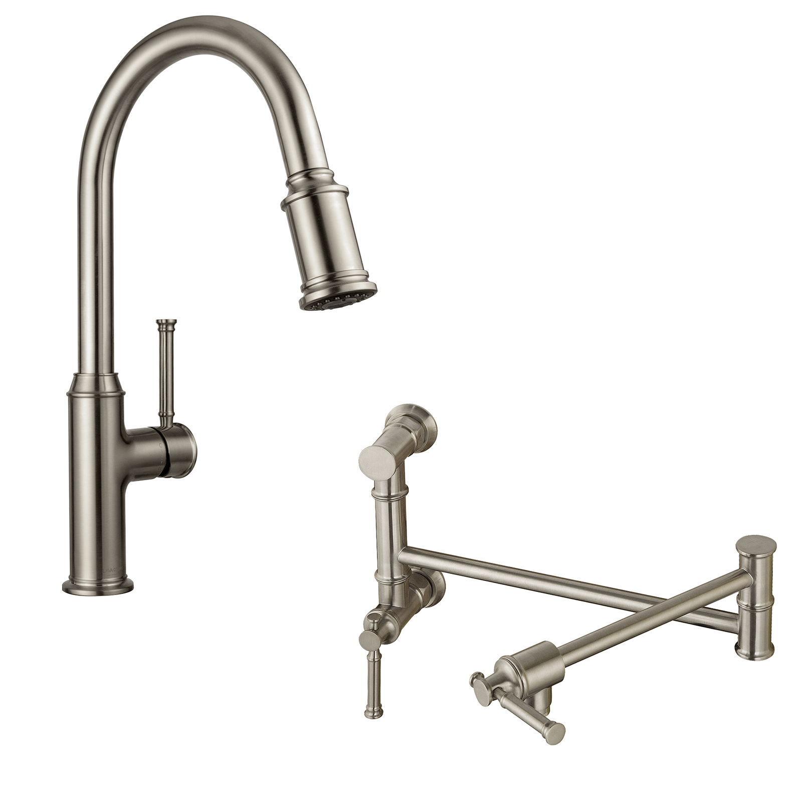 Kitchen Faucet and Pot Filler Set - Lava Odoro-LAVA ODORO