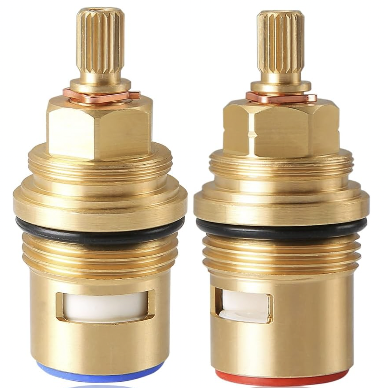 1 Pair Faucet Valve Replacement Ceramic Disc Cartridge for KF501, Lava Odoro
