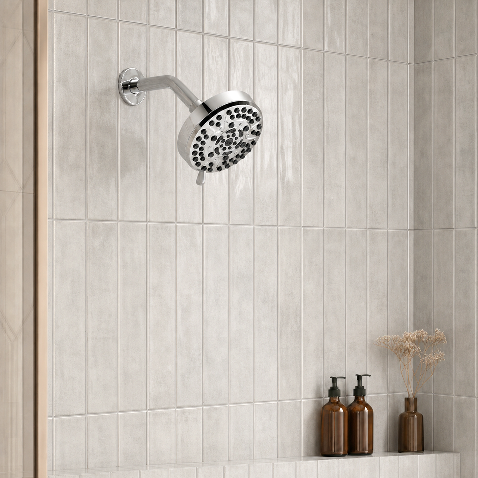 10-Setting Rain Shower Head with High Pressure Spray, SH803