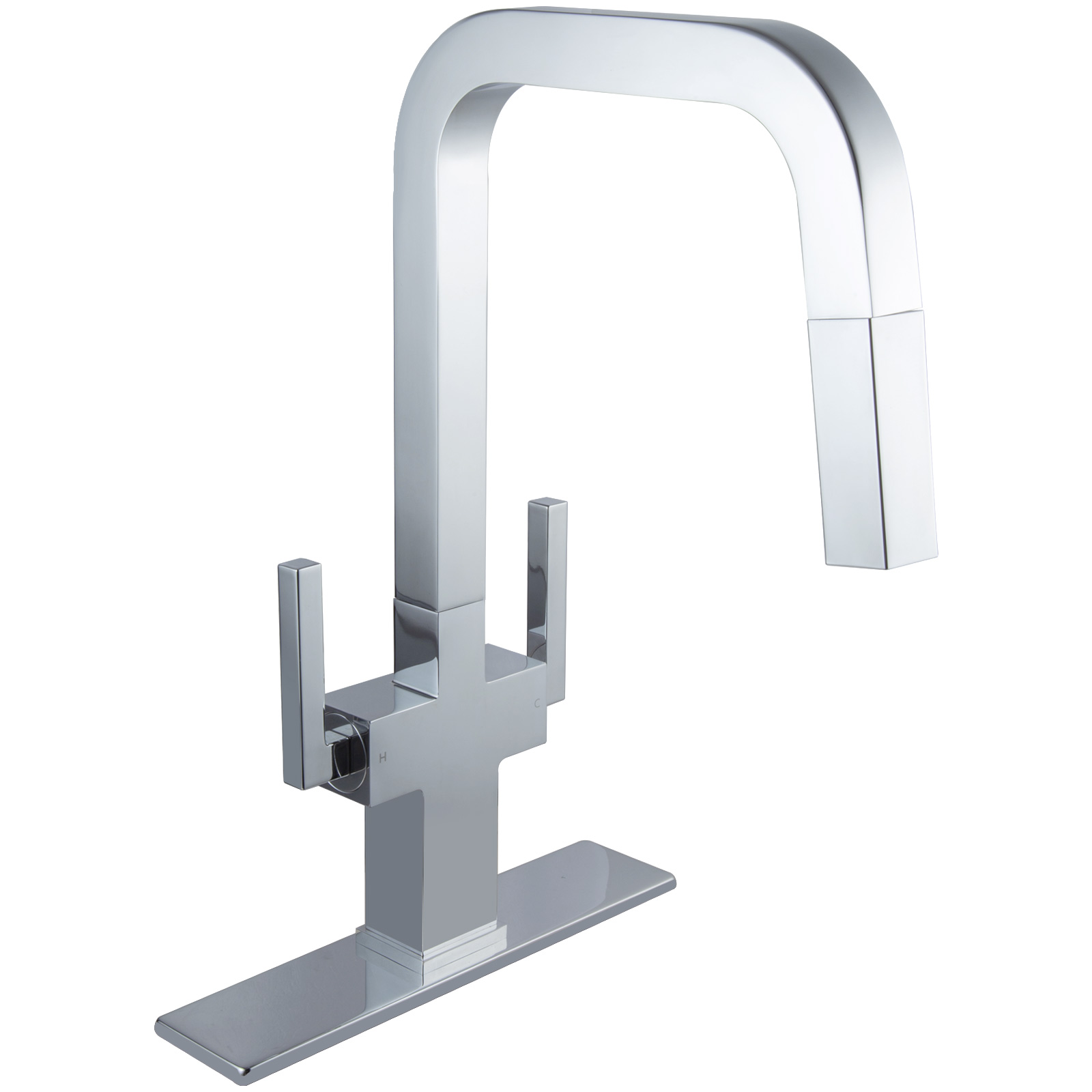 Kitchen Faucet with Pull Down Sprayer KF802 - Lava Odoro -LAVA ODORO