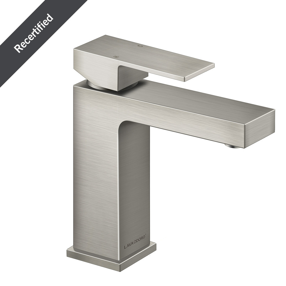 Single Handle Bathroom Faucet with Drain Assembly, BF307 - LAVA ODORO