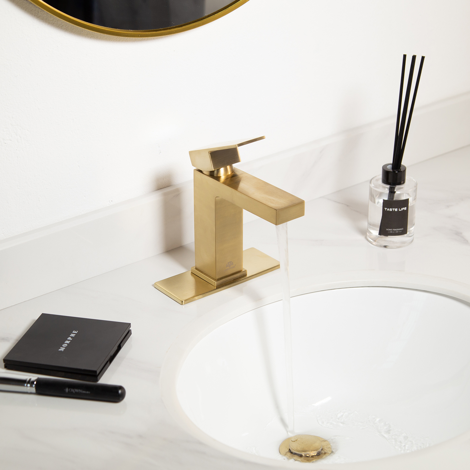 Bathroom Sink Drain with Overflow - Lava Odoro-LAVA ODORO