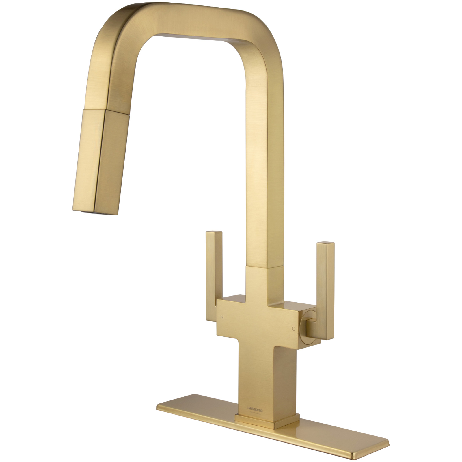 Kitchen Faucet with Pull Down Sprayer KF802 - Lava Odoro -LAVA ODORO
