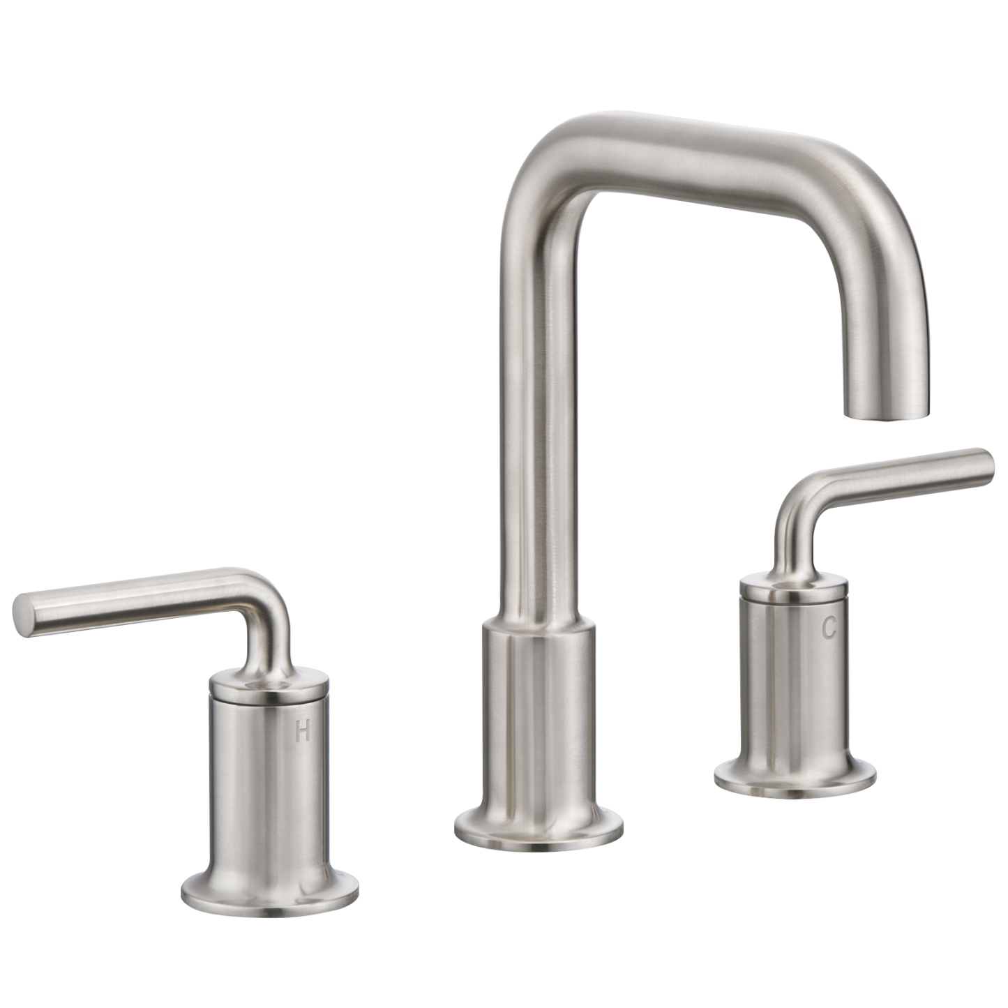 3 Hole Bathroom Faucet with Drain Assembly, Brushed Nickel, BF503, Lava Odoro