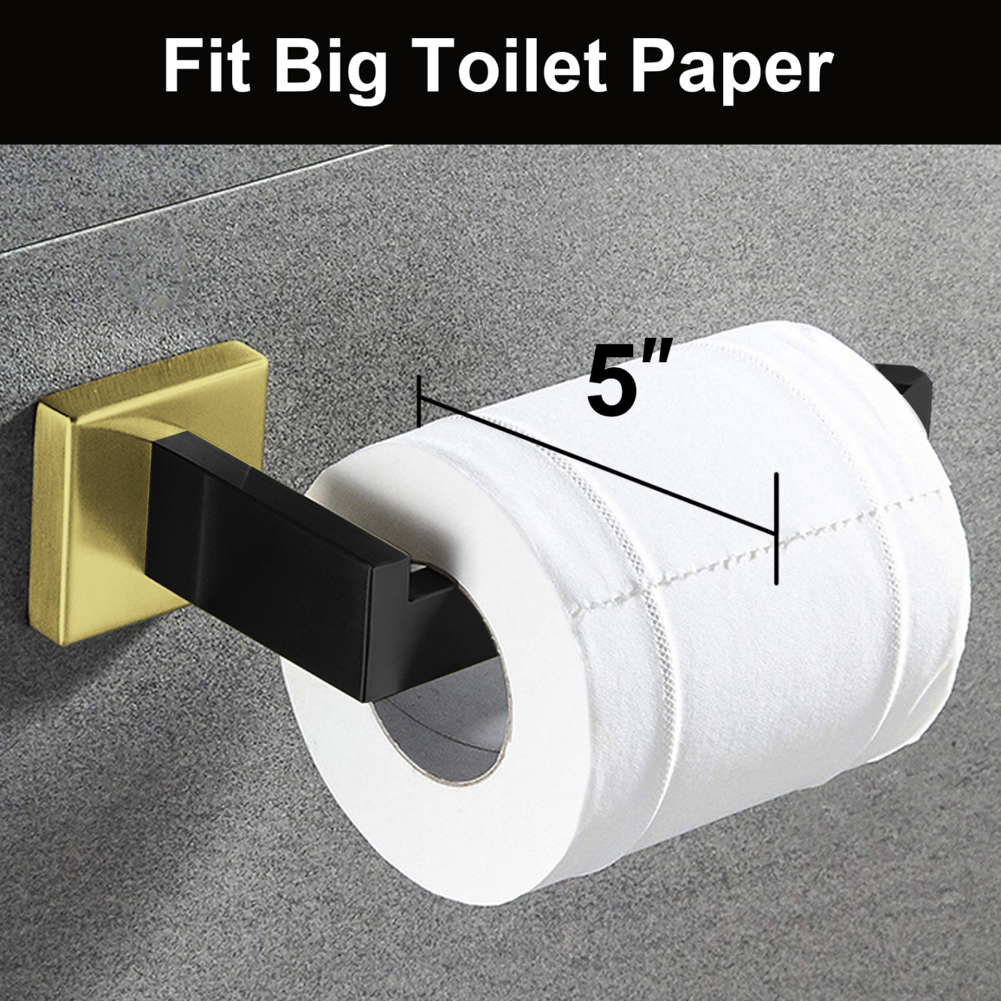 Square Toilet Paper Holder | Lava Odoro-LAVA ODORO