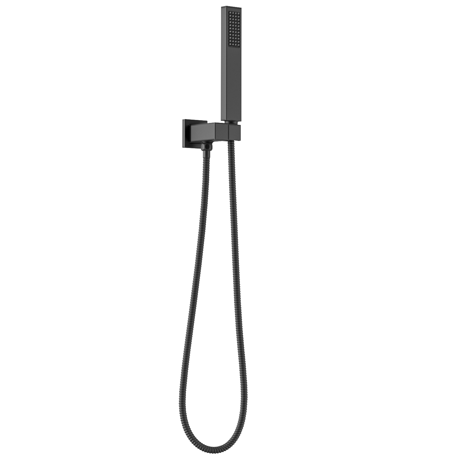 Matte Black Handheld Shower Head, Solid Brass, HSH001-MB - Lava Odoro