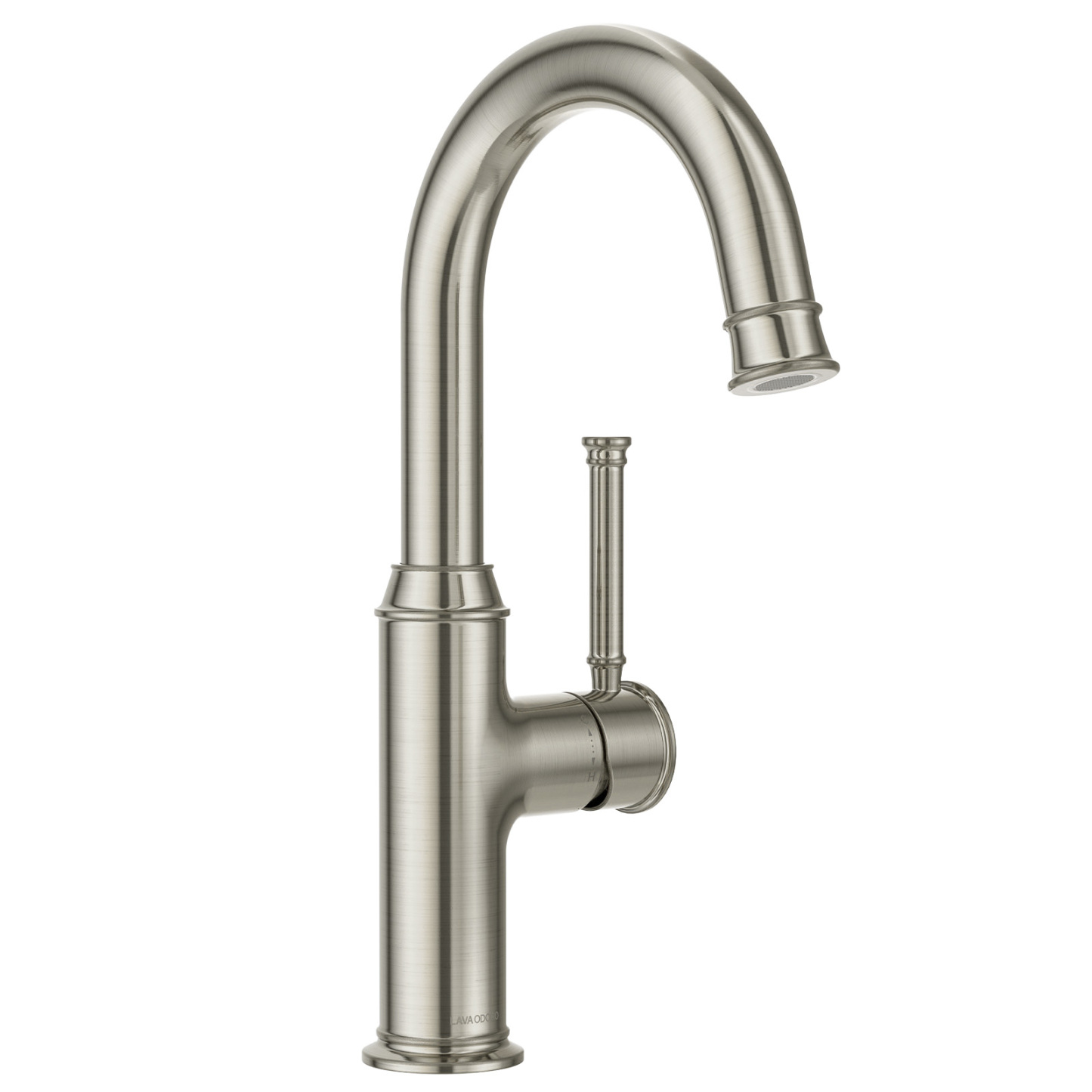 Kitchen Bar Faucet, Brushed Nickel, KBF201, Lava Odoro