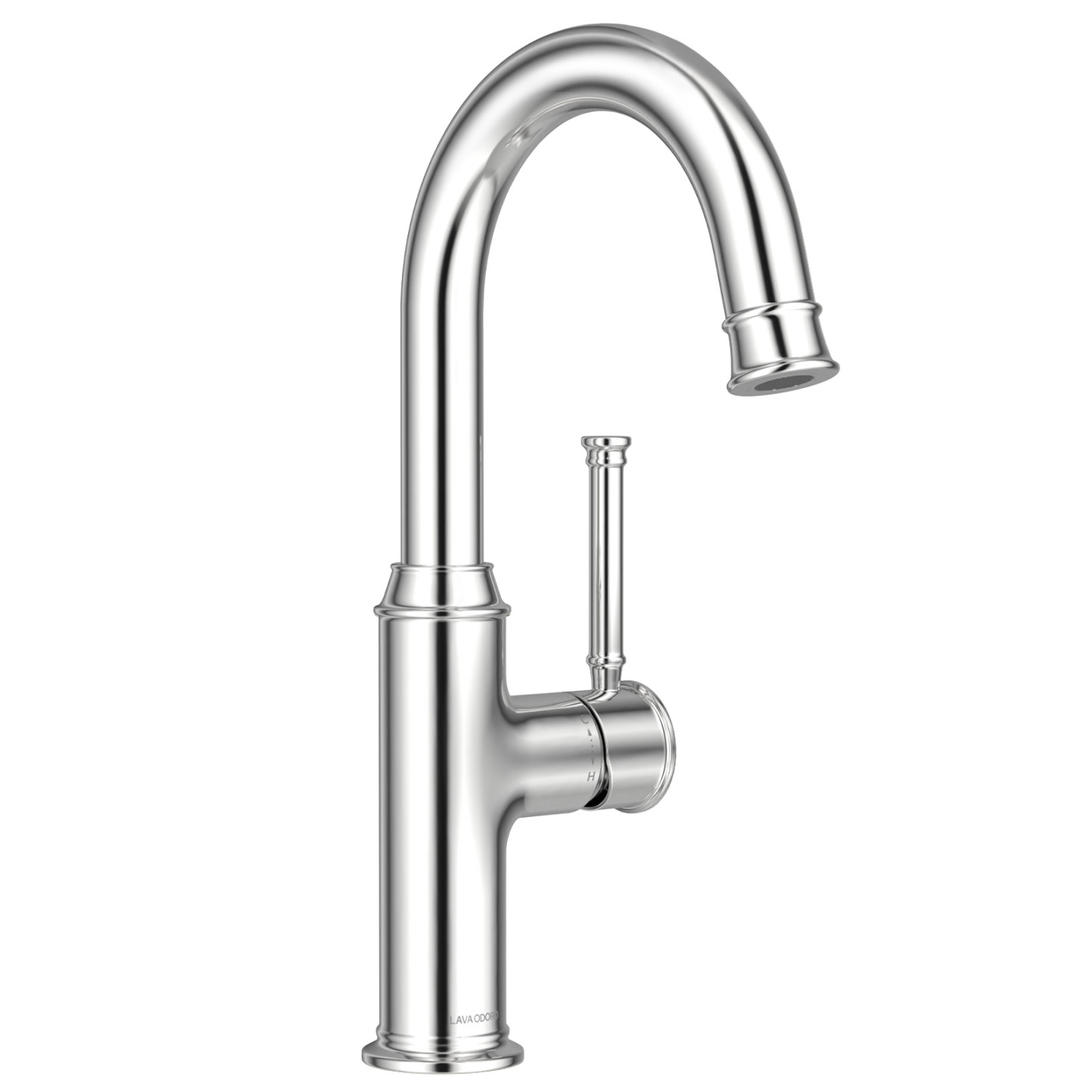 Kitchen Bar Faucet, Chrome, KBF201, Lava Odoro