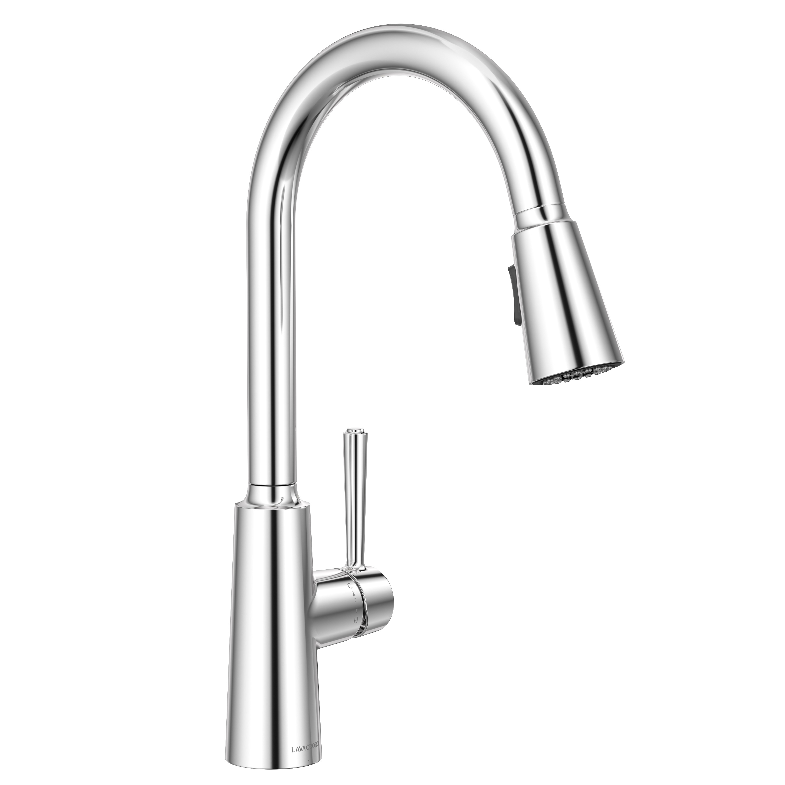 Kitchen Faucet with 2 Functions Magnetic Pull Down Sprayer