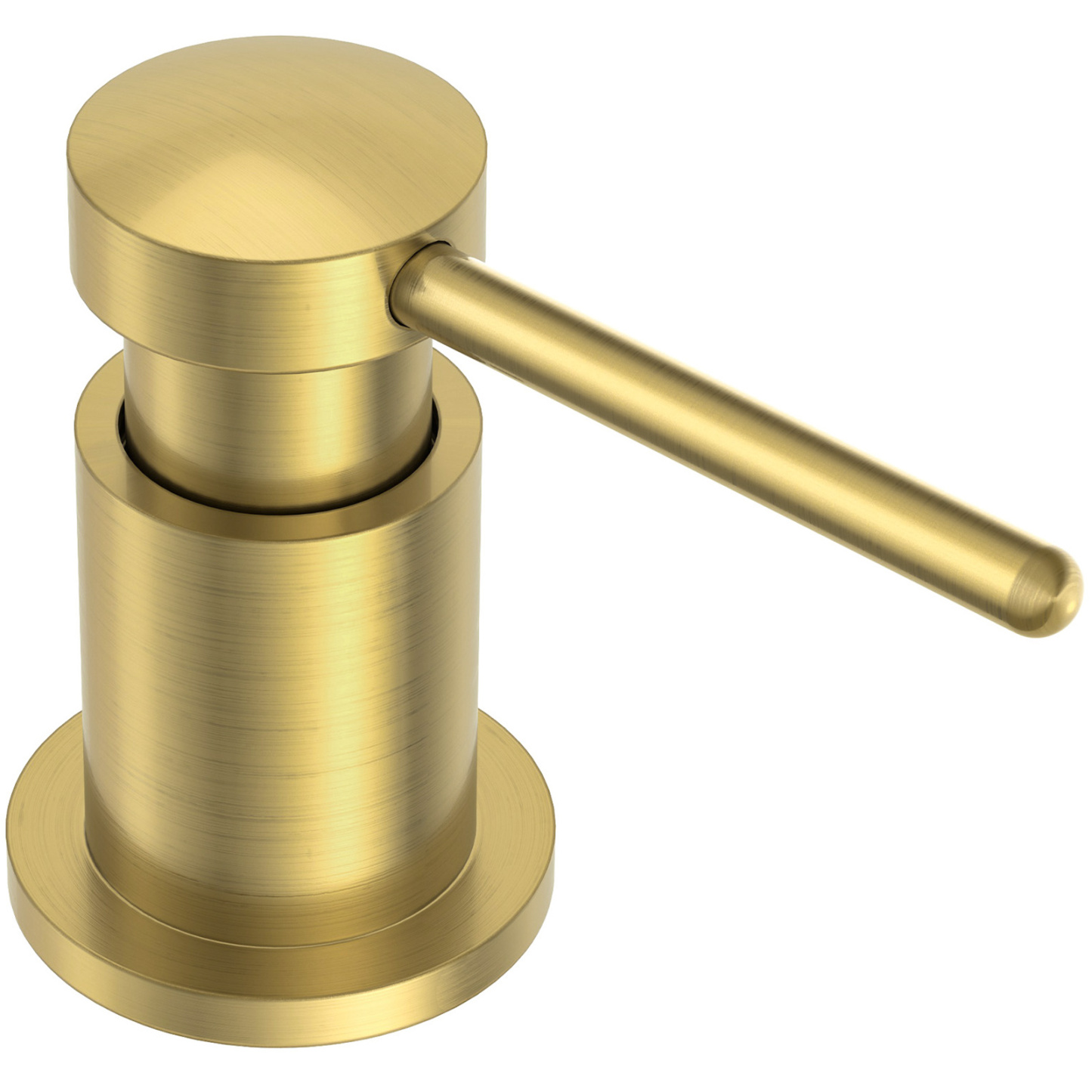 Soap Dispenser for Kitchen Sink, Brushed Gold, 18 Oz. - Lava Odoro
