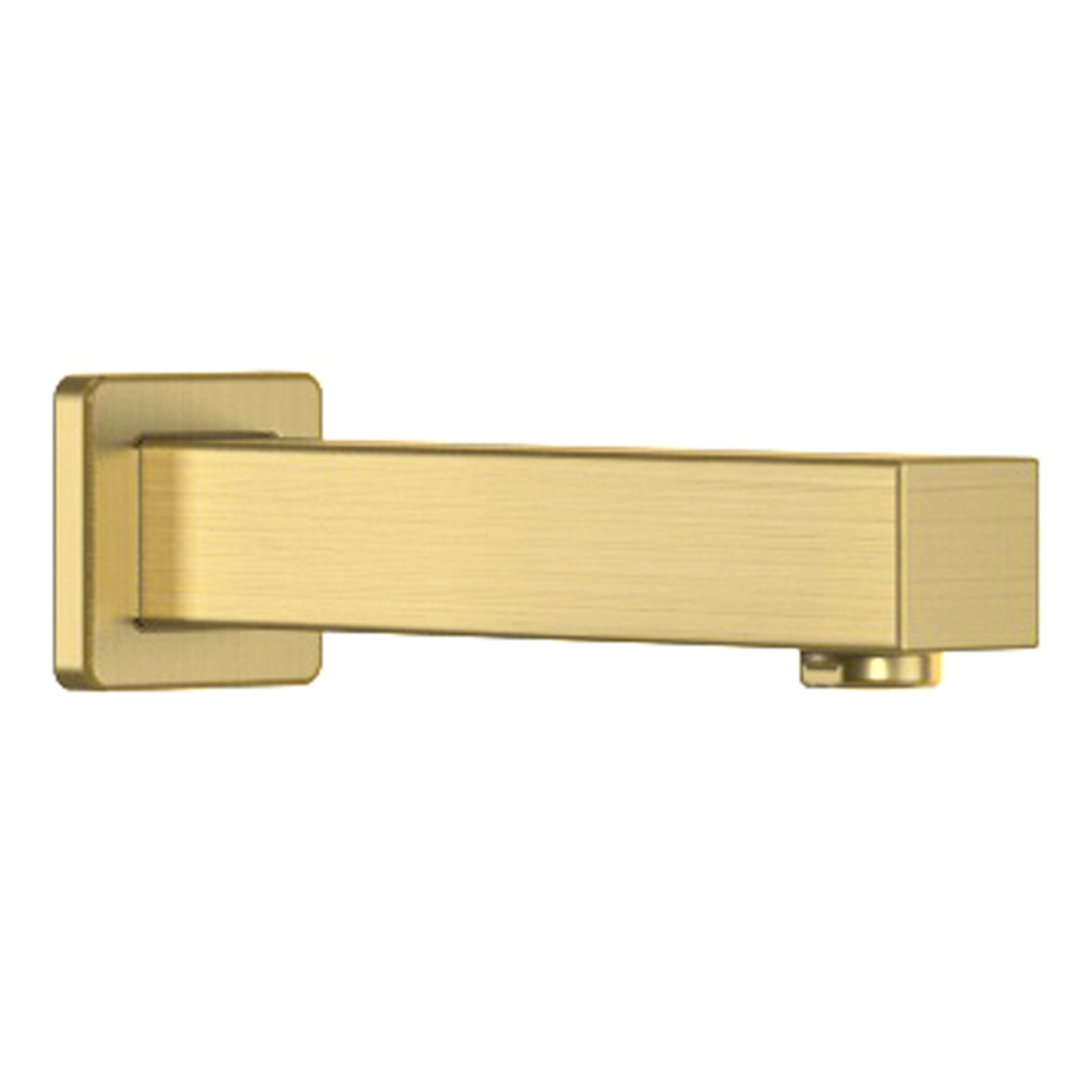 Brushed Gold Tub Spout - Non-diverter, Lava Odoro