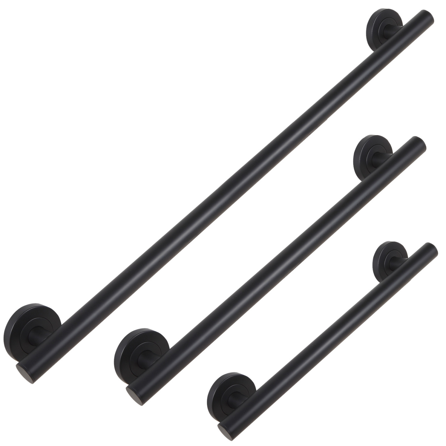 Modern Stainless Steel Handicap Grab Bar for Bathtubs and Showers, Shower Safety Bar for Seniors Disabled, ADA-Compliant-Lava Odoro 