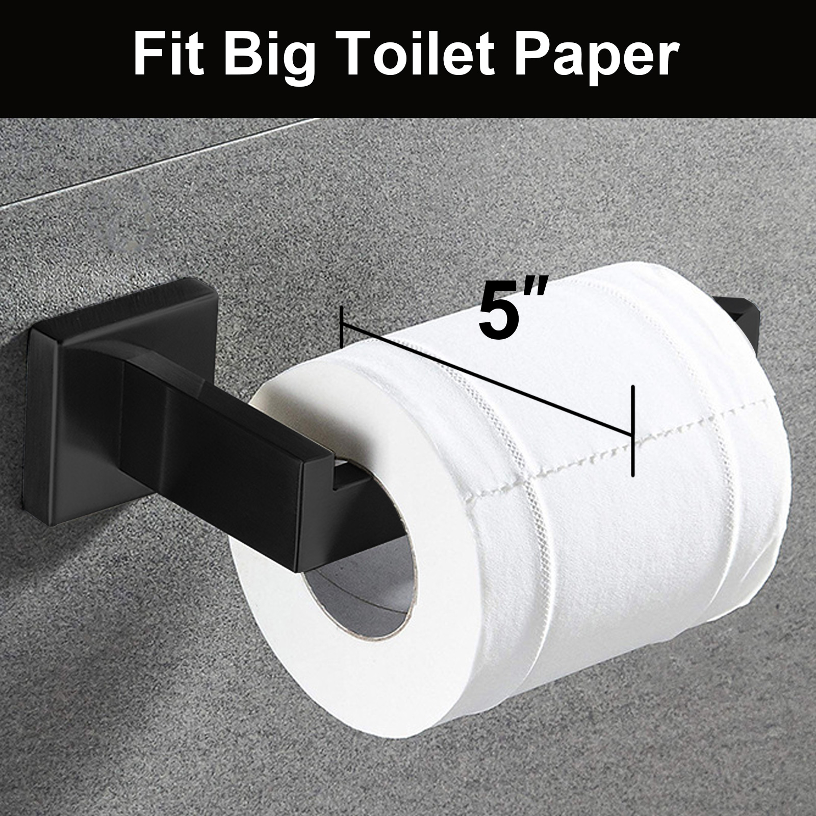 Square Toilet Paper Holder | Lava Odoro-LAVA ODORO
