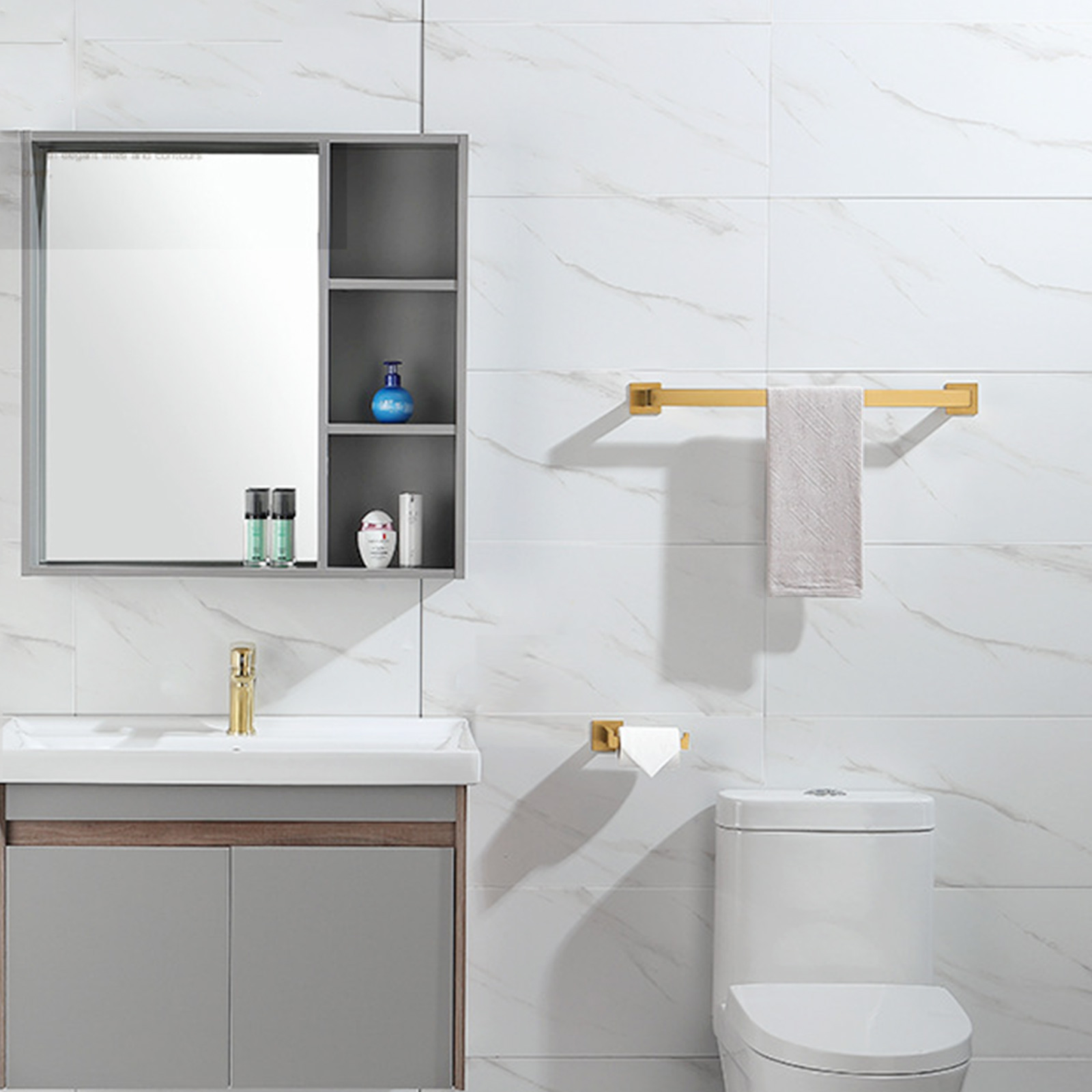 Square Toilet Paper Holder | Lava Odoro-LAVA ODORO