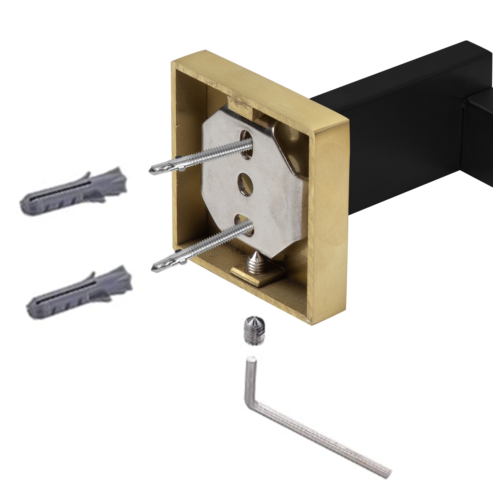 Square Toilet Paper Holder | Lava Odoro-LAVA ODORO