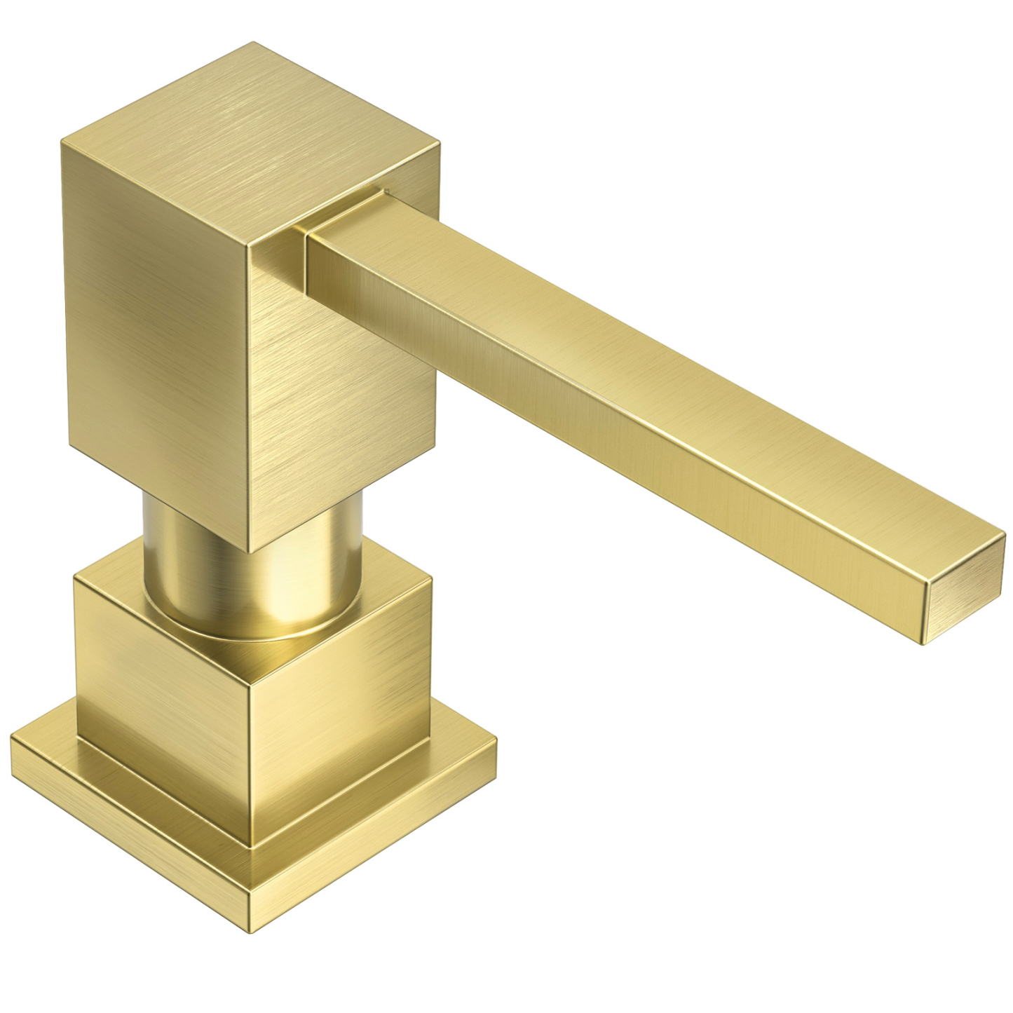 Soap Dispenser for Kitchen Sink, Brushed Gold, KSD-182, Lava Odoro
