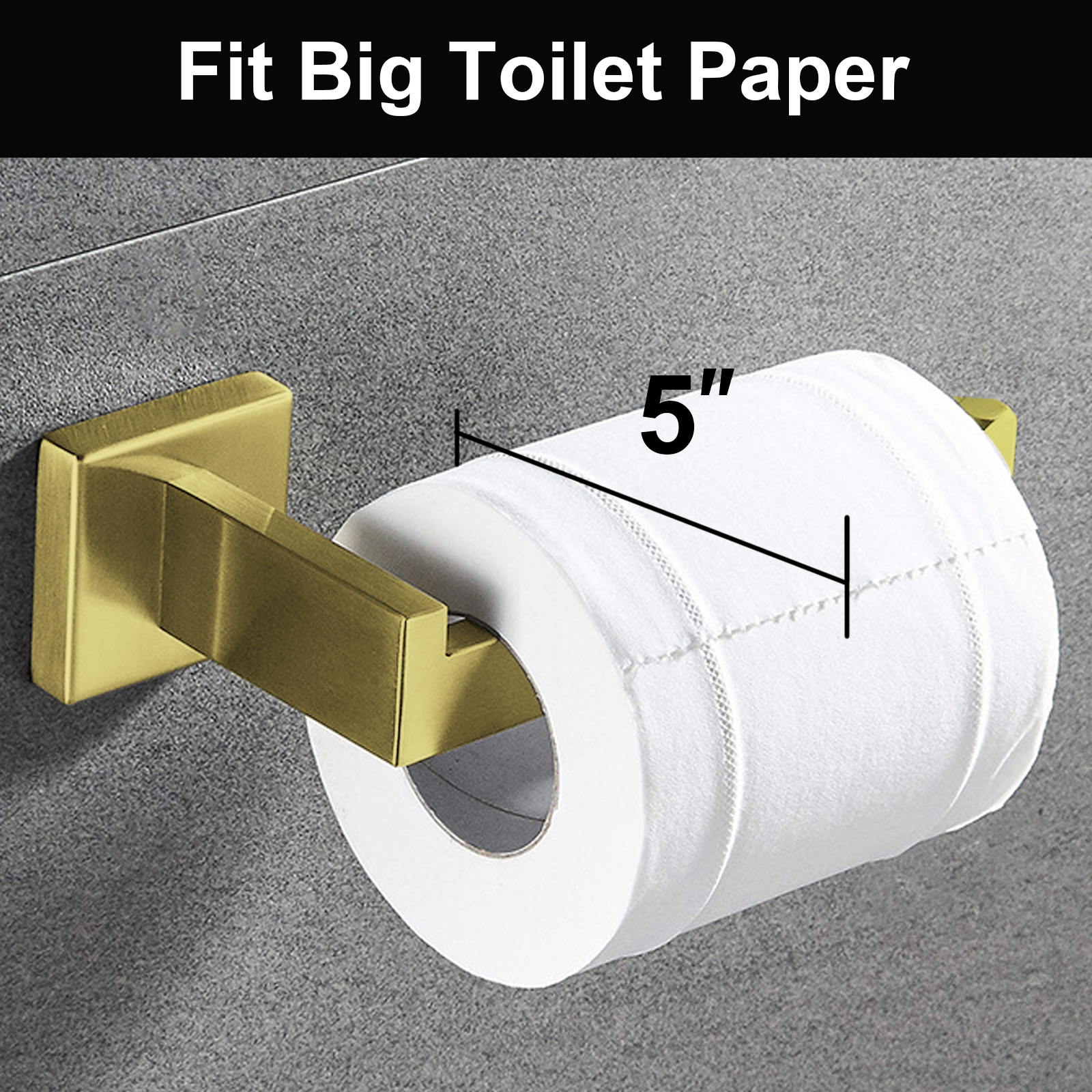 Square Toilet Paper Holder | Lava Odoro-LAVA ODORO