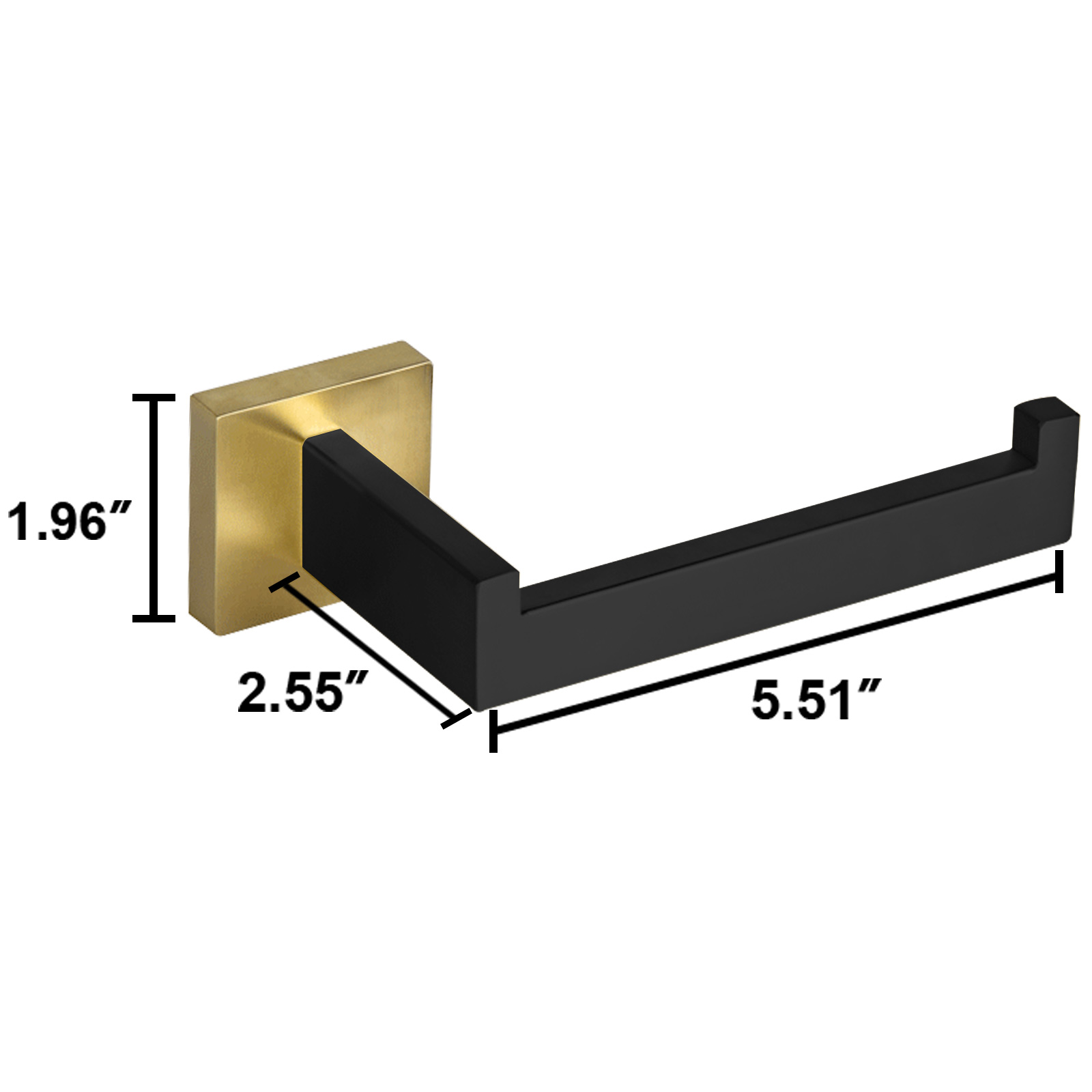 Square Toilet Paper Holder | Lava Odoro-LAVA ODORO