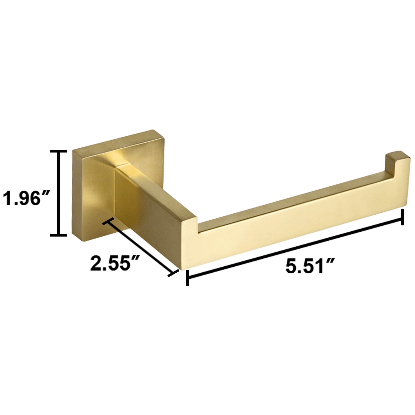 Square Toilet Paper Holder | Lava Odoro-LAVA ODORO