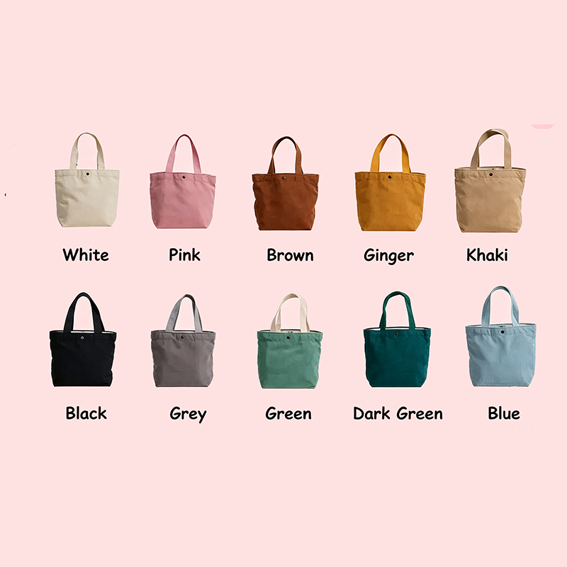 Personalized Name Chunky Yarn Embroidery Corduroy Teacher Tote Bag