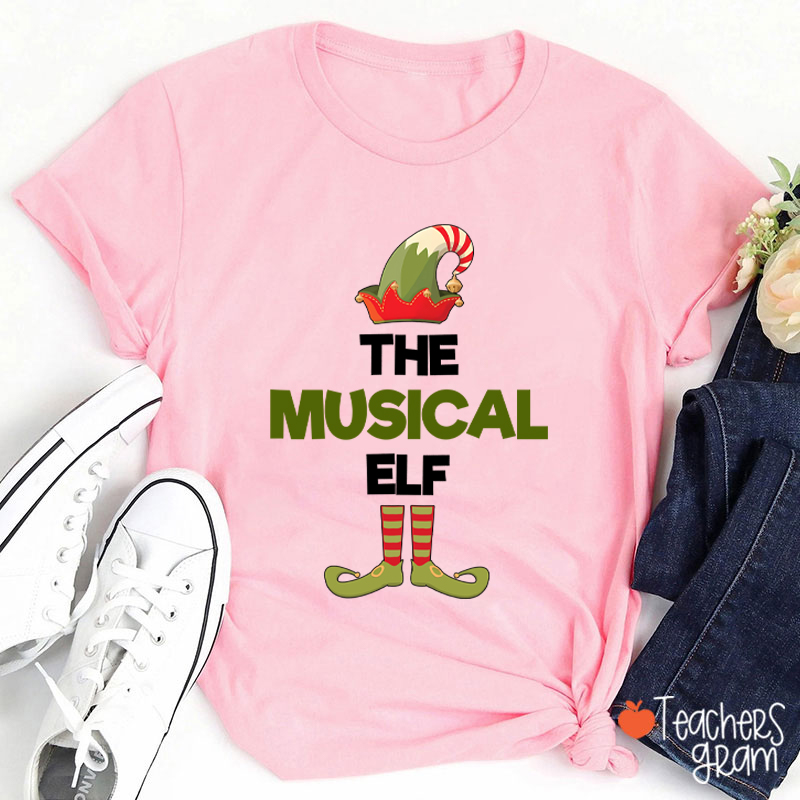Personalized Subject The Musical Elf Teacher T-Shirt