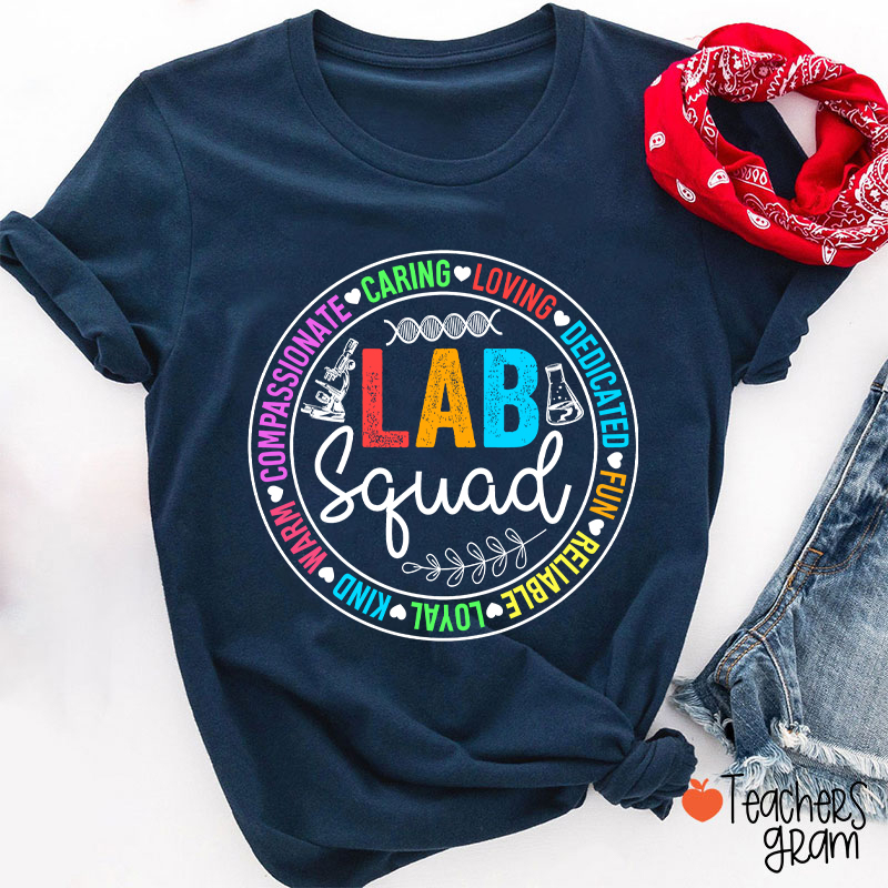 Laboratory Technician Lab Squad Nurse T-Shirt