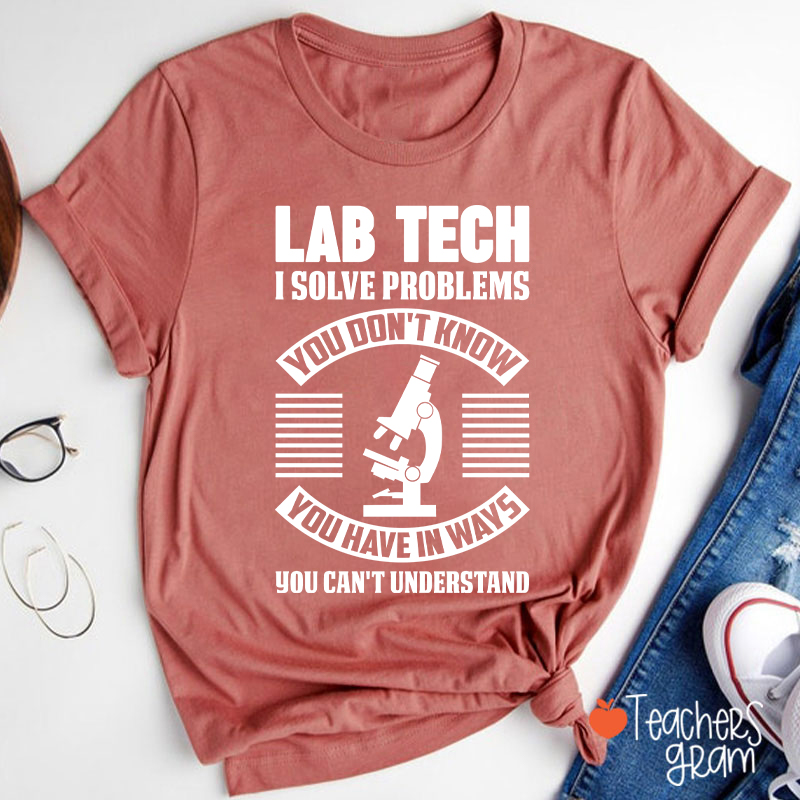 Funny Lab Tech Laboratory Technician Nurse T-Shirt