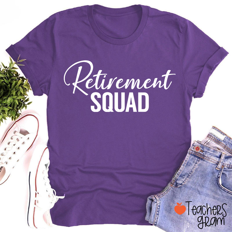 Retirement Squad Teacher T-Shirt