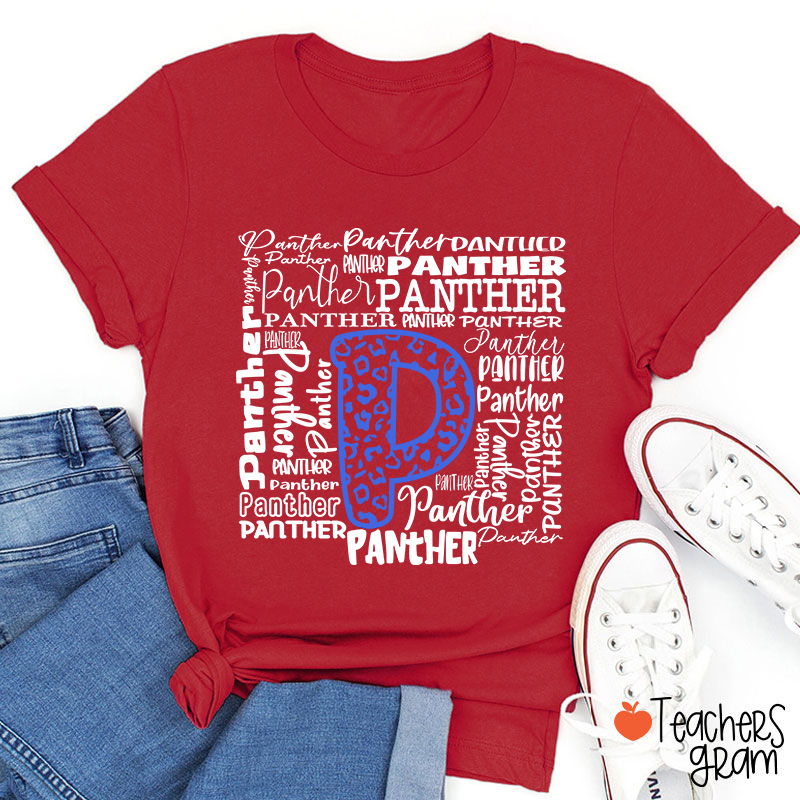 Personalized School Mascot Game Day Teacher T-Shirt
