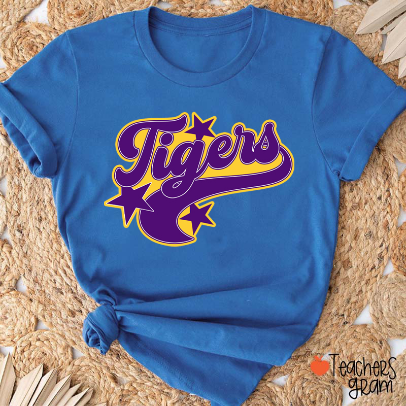 Personalized Mascot Star Team Teacher T-Shirt