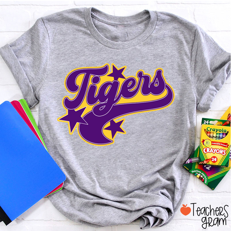 Personalized Mascot Star Team Teacher T-Shirt