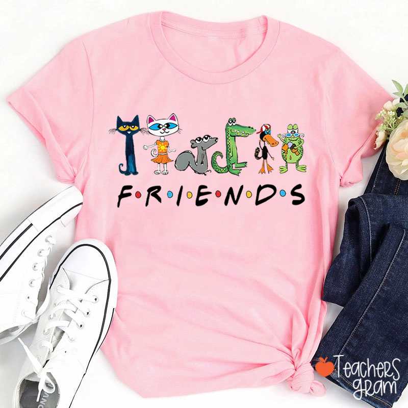 Friends Of The Cat Teacher T-Shirt