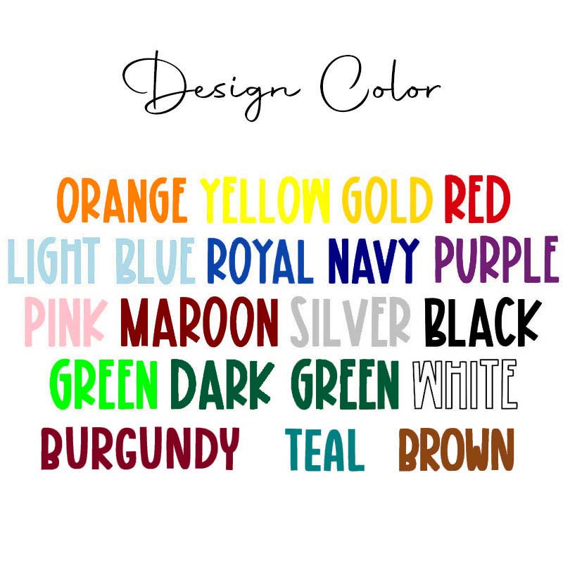 Personalized Mascot Printer Fonts Game Day Teacher T-Shirt