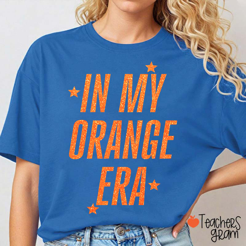 In My Orange Era Teacher T-Shirt