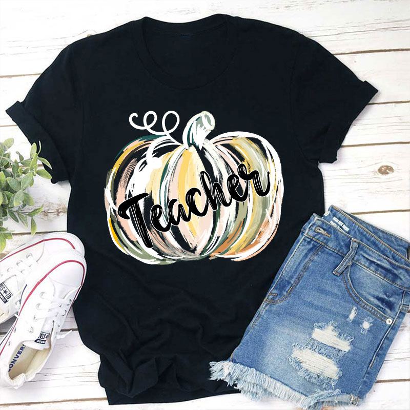 Pumkin Teacher T-Shirt