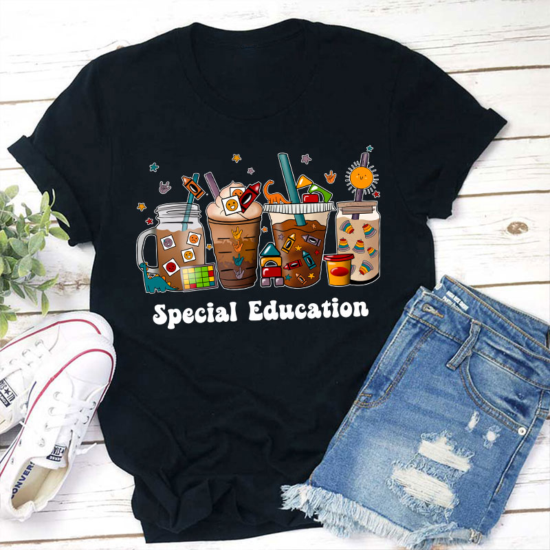 Special Education Beverage Teacher T-Shirt