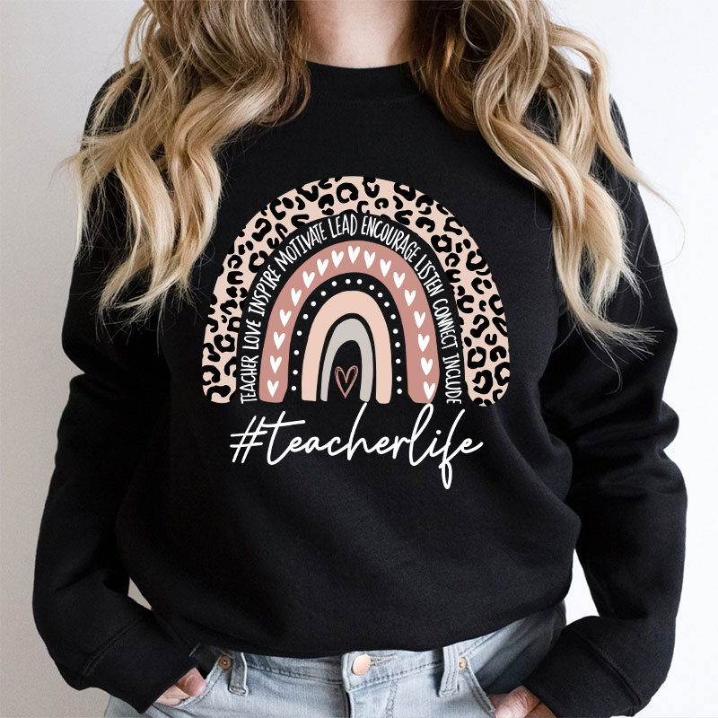 Love Inspire Motivate Lead Teacher Sweatshirt