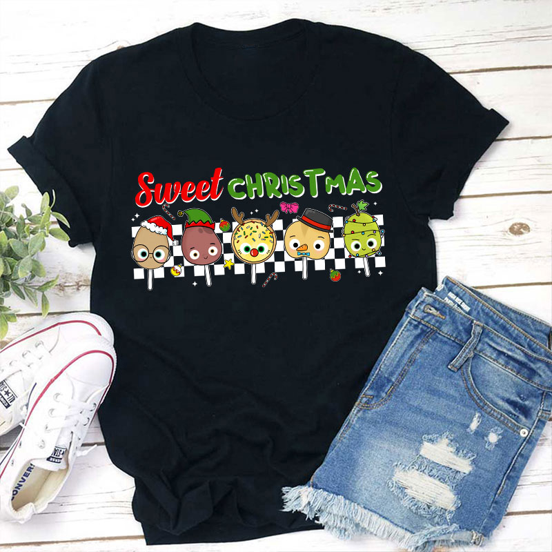 Sweet Christmas Teacher T-Shirt