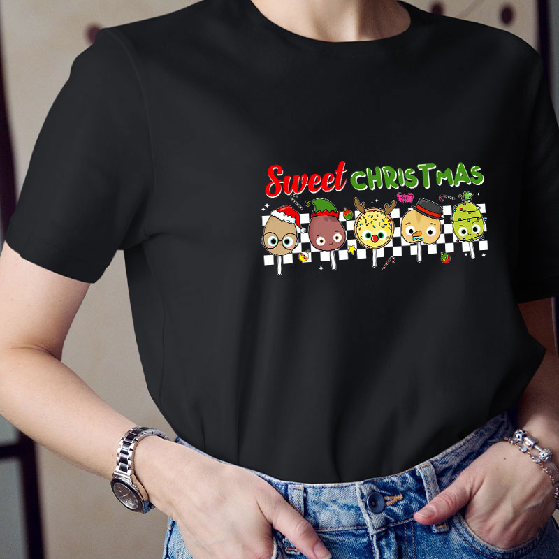 Sweet Christmas Teacher T-Shirt