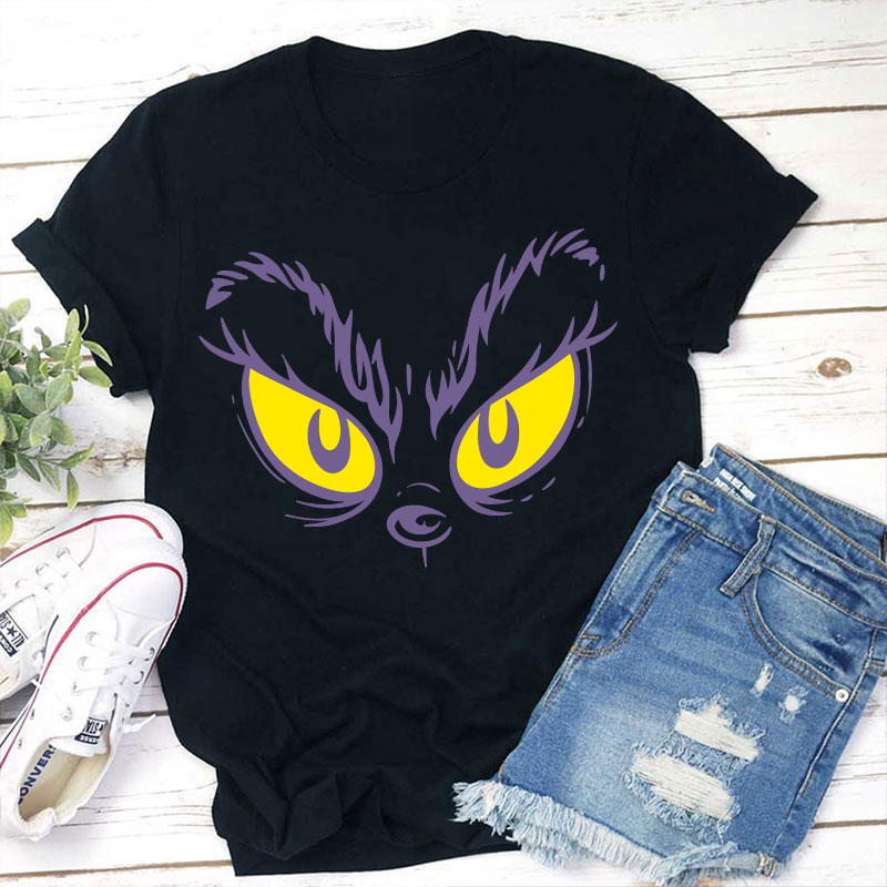 Grinch Eyes Teacher T-Shirt